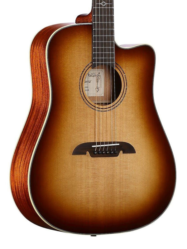 B Stock : Alvarez Masterworks MD60CESHB Dreadnought Electro Acoustic in Shadowburst with Cutaway - 001 - Image 1