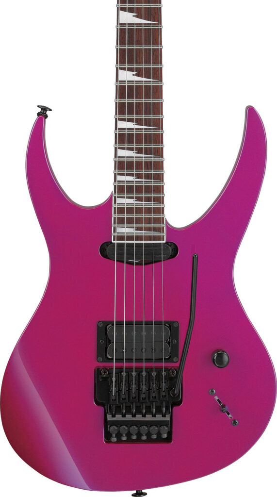 B Stock : Ibanez 540PIII-PN Genesis Collection P Series Electric Guitar in Purple Neon - 001