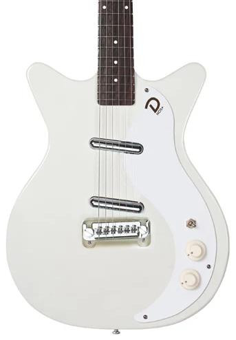 Danelectro 59 M NOS+ Electric Guitar in Aged White - Image 2