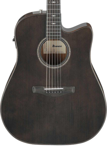 Ibanez AAD361CE-TKR Advanced Electro Acoustic Guitar in Transparent Black Sunburst - Image 2