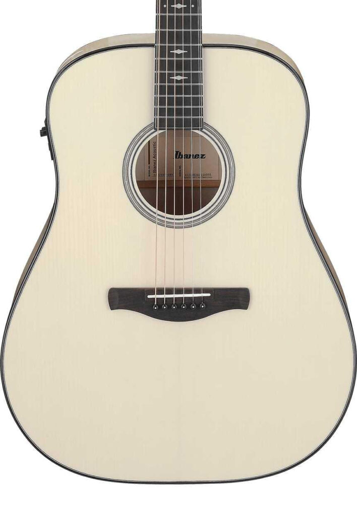 Ibanez AAD371E-ATW Advanced Electro Acoustic Guitar in Antique White