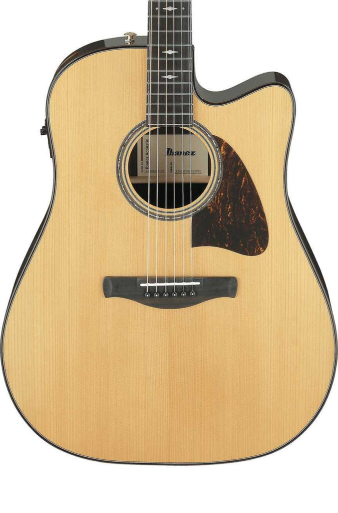 Ibanez AAD381CE-NT Advanced Electro Acoustic Guitar in Natural