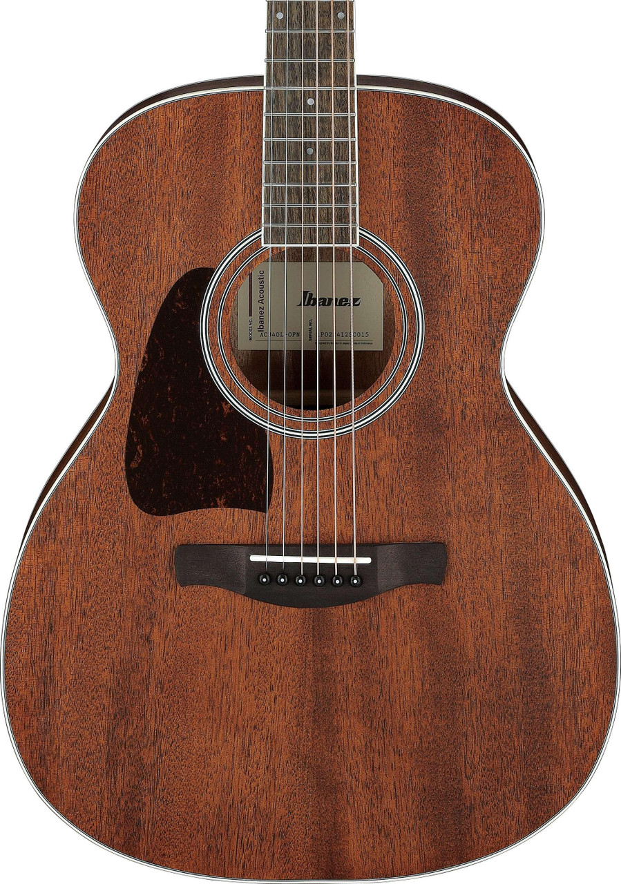 Ibanez AC340L-OPN AC Series Left-Handed Acoustic Guitar in Open Pore Natural - Image 1