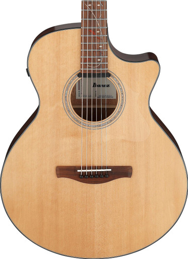 Ibanez AE275BT-LGS AE Series Baritone Electro Acoustic Guitar in Natural Low Gloss - Image 2