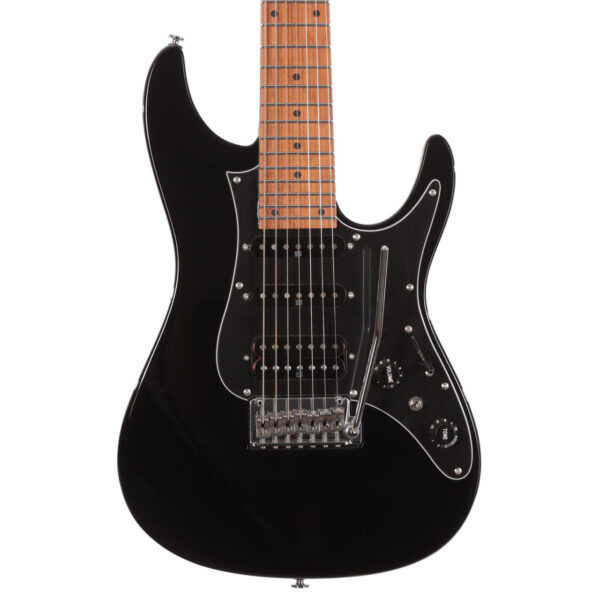 Ibanez AZ24047BK AZ Prestige 7 String Electric Guitar in Black - Image 1