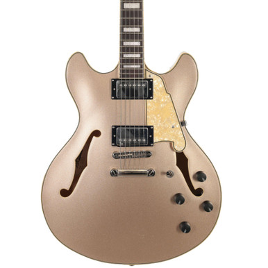 B Stock : D’Angelico Premier DC Semi-Hollow Electric Guitar in Desert Gold - 001 - Image 2