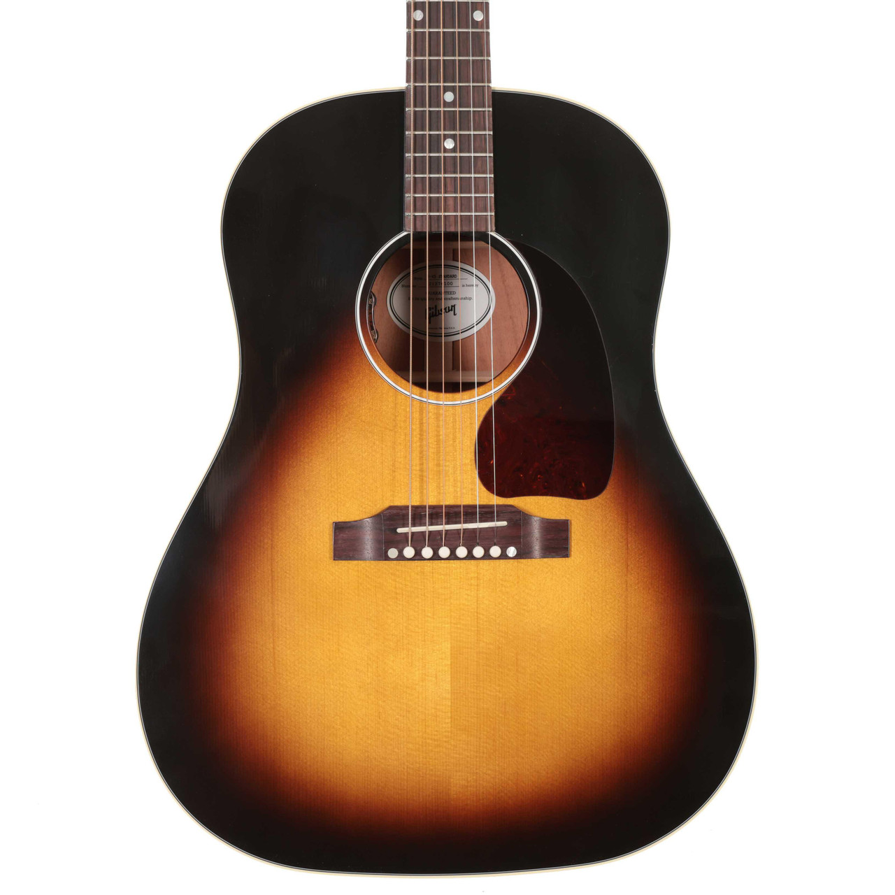 B-Stock : Gibson J-45 Standard Electro Acoustic Guitar with Baggs HiFi DNA in Vintage Sunburst #002 - Image 1