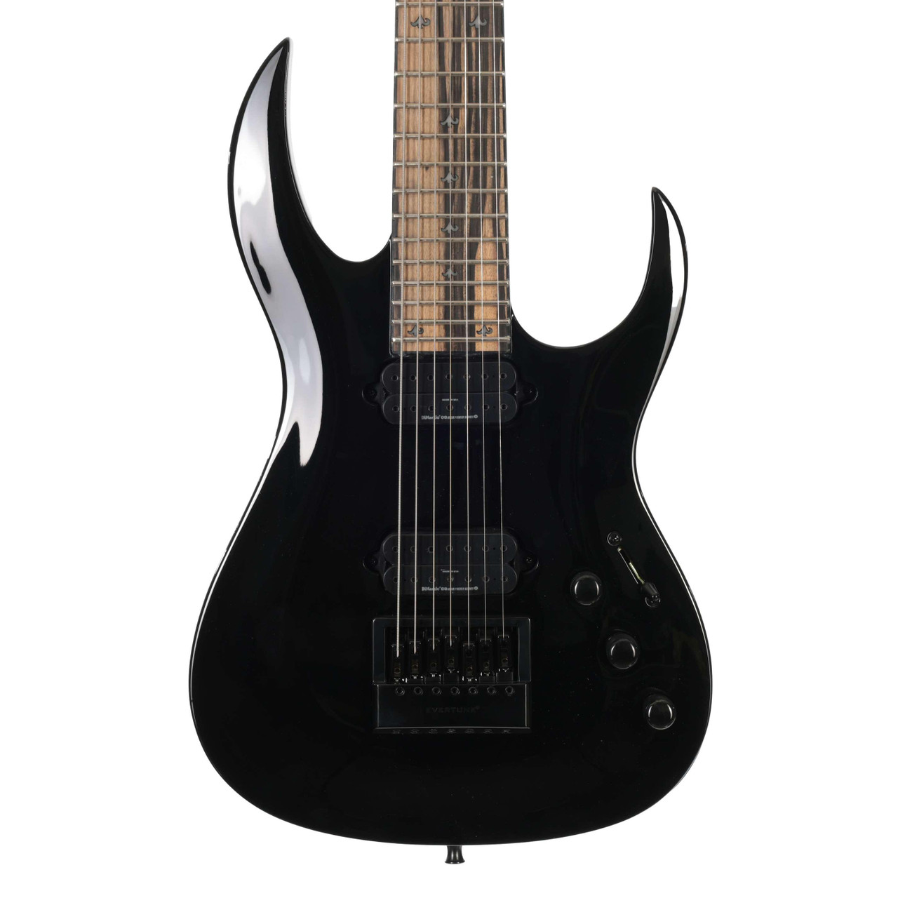 B Stock : BC Rich Prophecy Series Shredzilla 7 Archtop Electric Guitar with EverTune in Gloss Black - 001 - Image 1