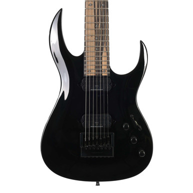 B Stock : BC Rich Prophecy Series Shredzilla 7 Archtop Electric Guitar with EverTune in Gloss Black - 001 - Image 2