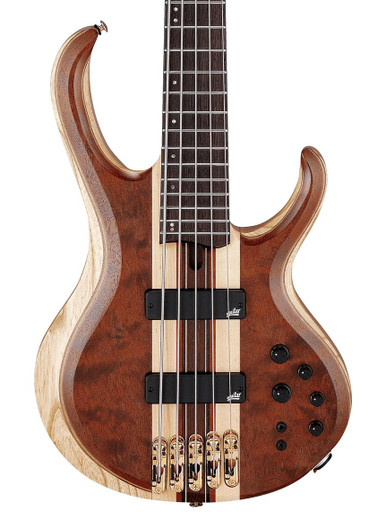Ibanez BTB1835-NDL Premium BTB 5-String Bass Guitar in Natural Shadow Low Gloss - Image 2