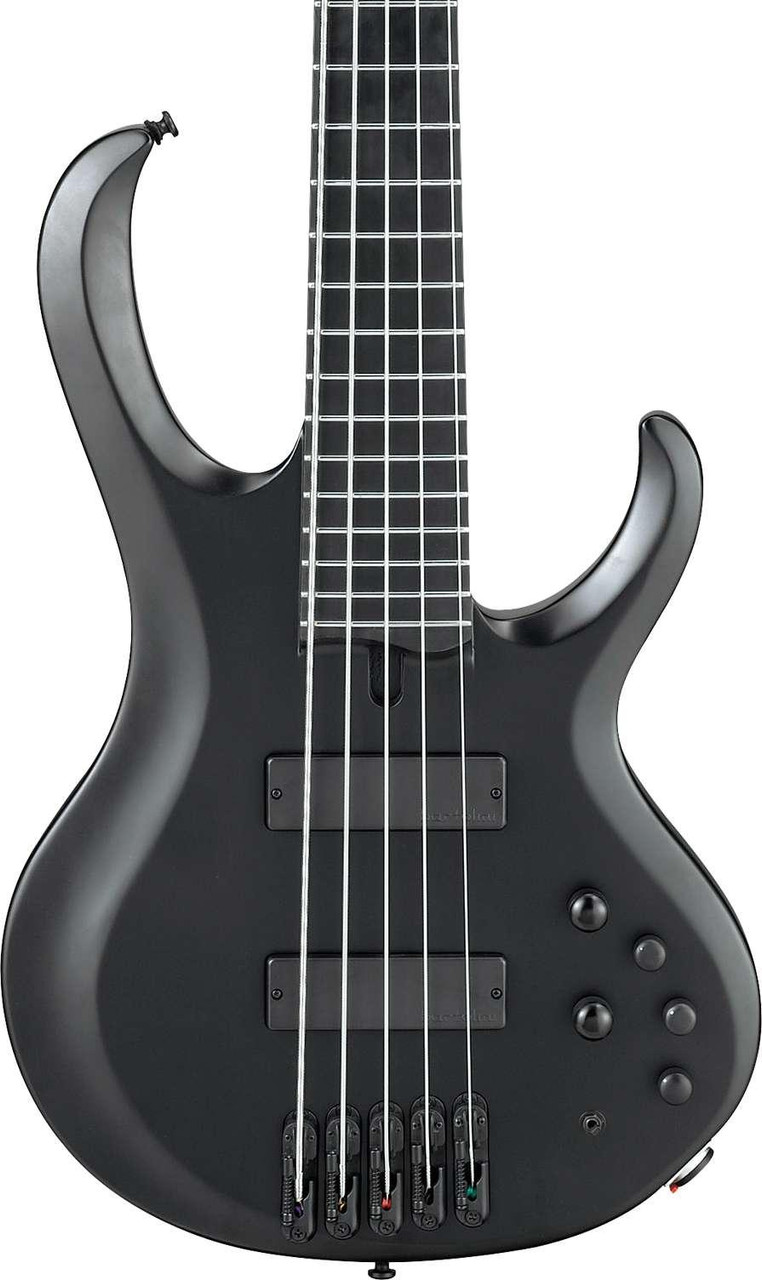Ibanez BTB625EX-BKF BTB 5-String Bass Guitar in Black Flat - Image 1