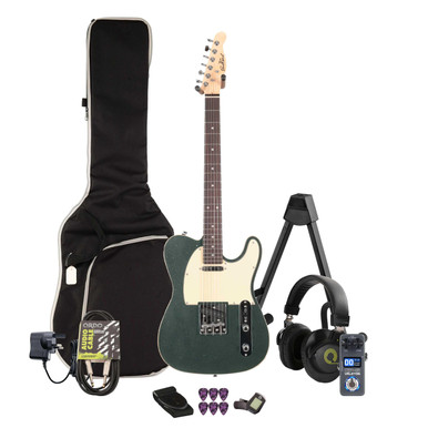 EastCoast T62 Electric Guitar in Starry Night Sparkle Multi-FX & Modelling Bundle with Accessories - Image 2