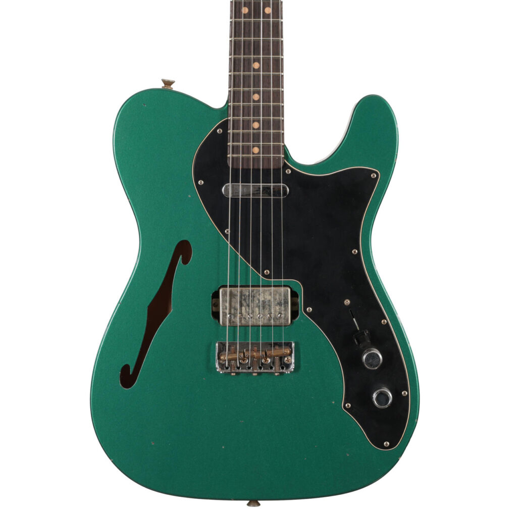 Fender Custom Shop '63 Telecaster HS Journeyman in Aged British Racing Green