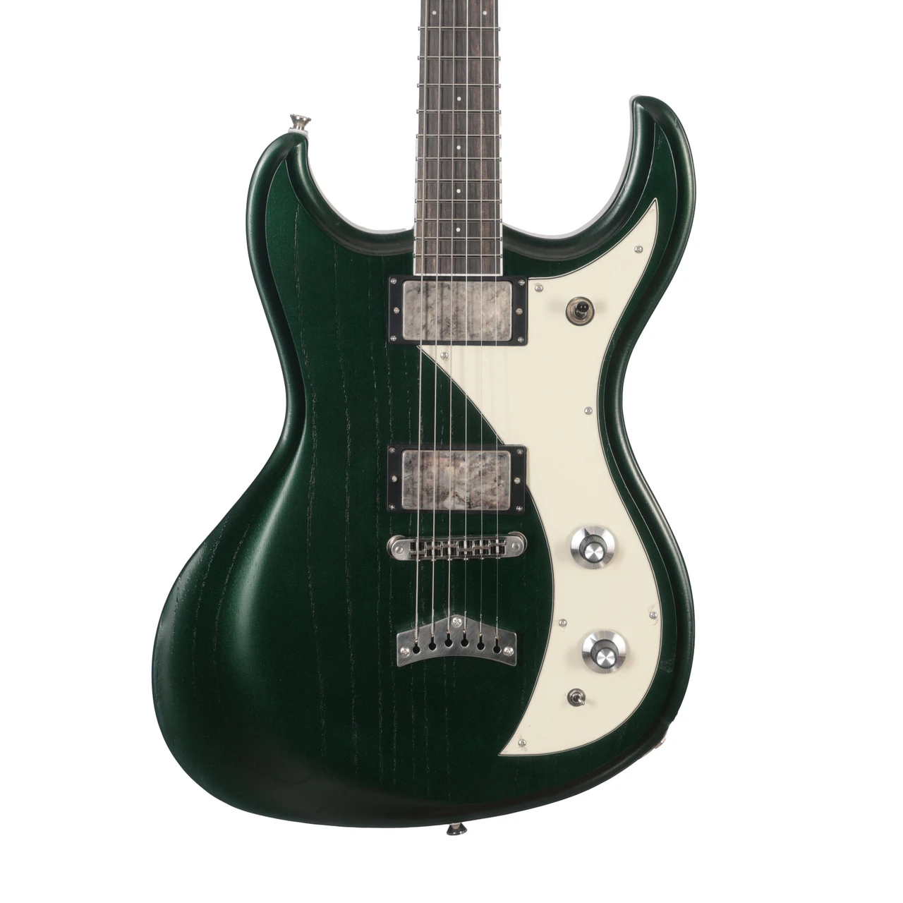 Dunable Custom Shop Gnarwhal Electric Guitar in Jeep Green - Image 1