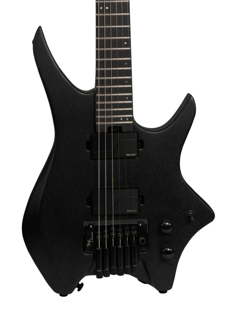 B Stock : HILS NEXT HN7 Electric Guitar in Satin Galaxy Black with Tremolo - 003