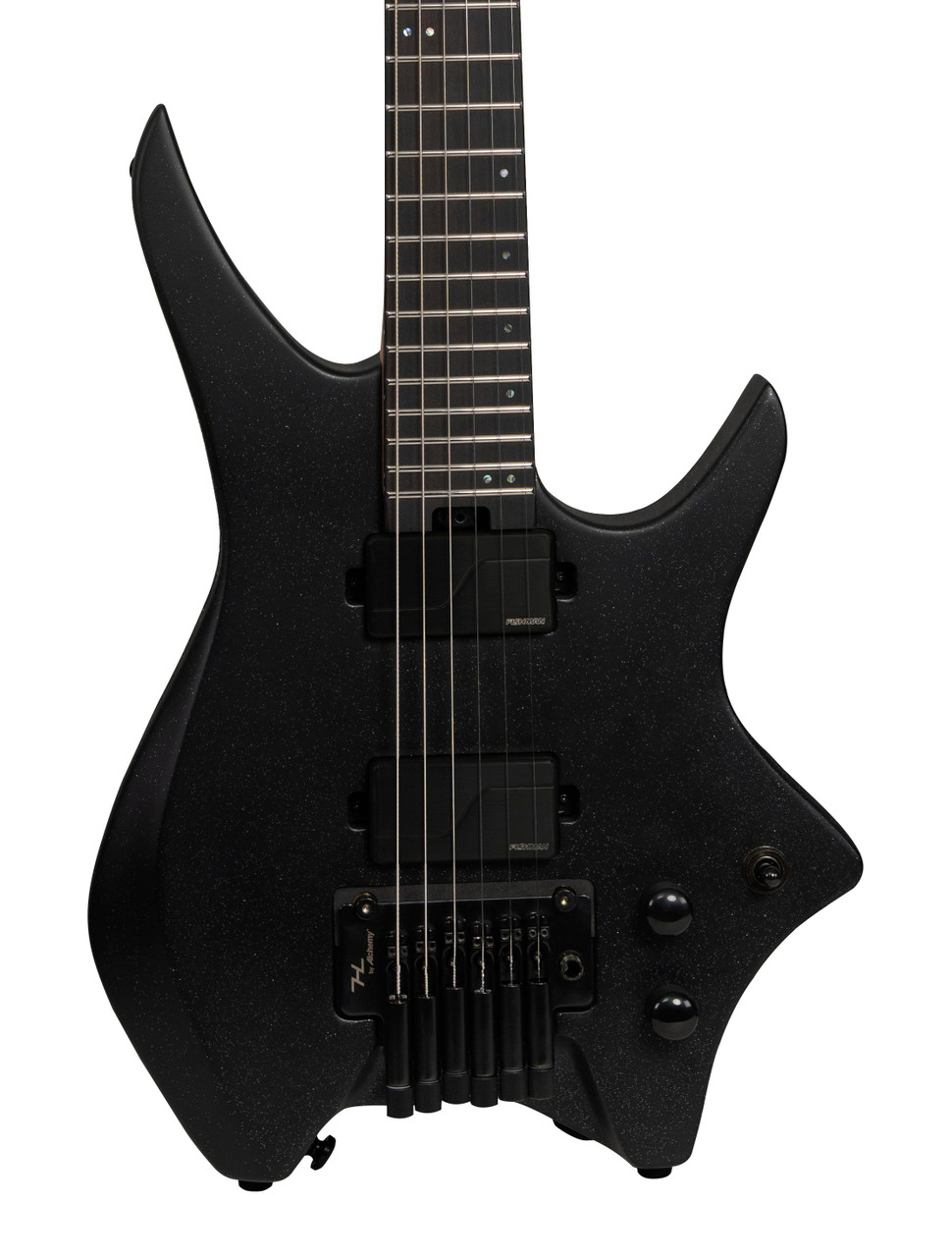 B Stock : HILS NEXT HN7 Electric Guitar in Satin Galaxy Black with Tremolo - 003 - Image 1