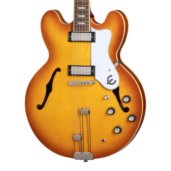 Epiphone Original Riviera Semi-Hollow Electric Guitar in Royal Tan - Image 1