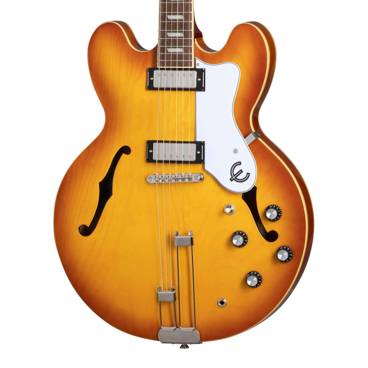 Epiphone Original Riviera Semi-Hollow Electric Guitar in Royal Tan - Image 1