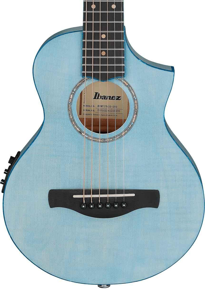 Ibanez EWP17M1E-SFO Electro Acoustic Tenor Guitar in Soda Float Open Pore - Image 1
