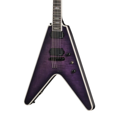 Epiphone Prophecy Flying V Electric Guitar in Orchid Bloom - Image 2