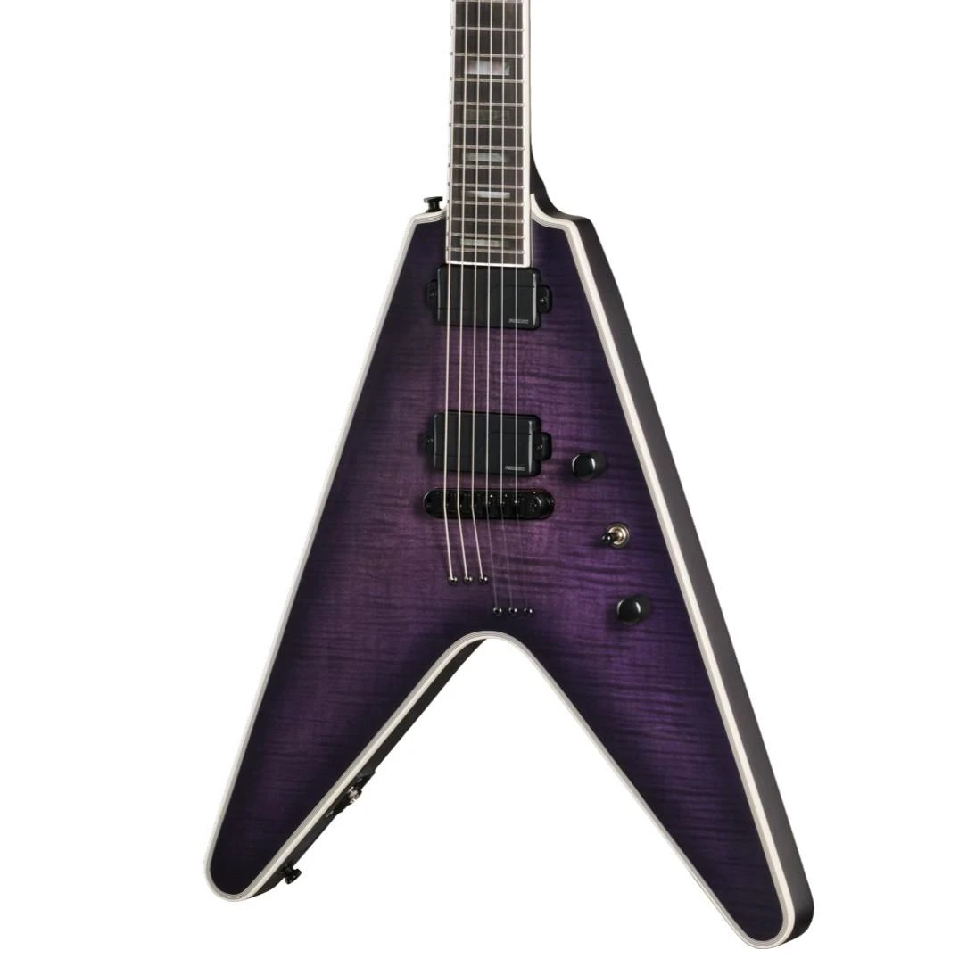 Epiphone Prophecy Flying V Electric Guitar in Orchid Bloom - Image 1