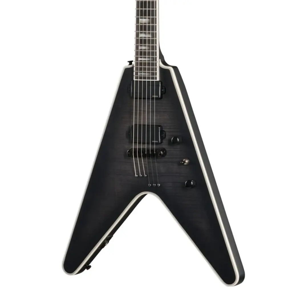 Epiphone Prophecy Flying V Electric Guitar in Obsidian Storm