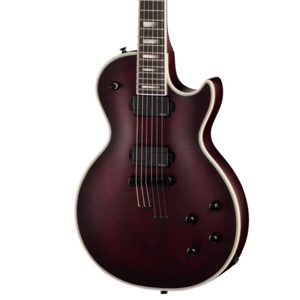 Epiphone Prophecy Les Paul Electric Guitar in Crimson Fog - Image 1