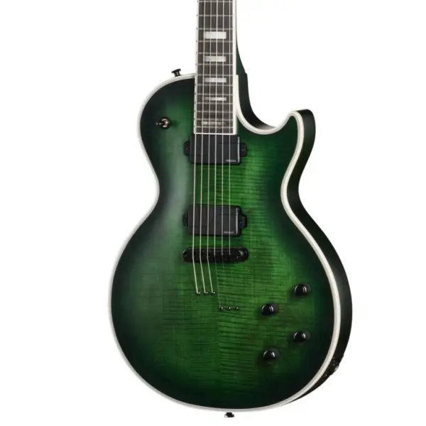 Epiphone Prophecy Les Paul Electric Guitar in Forest Phantom - Image 1