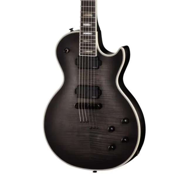 Epiphone Prophecy Les Paul Electric Guitar in Obsidian Storm - Image 1