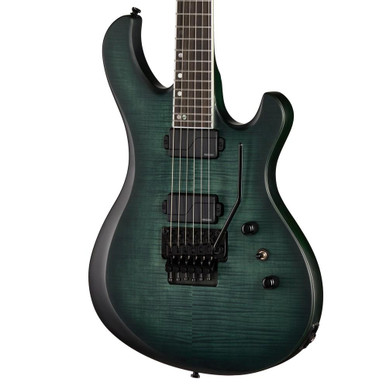 Epiphone Prophecy Victory FR Electric Guitar in Aqua Smoke - Image 2