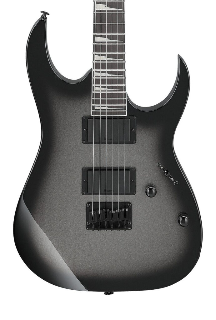 Ibanez GRG121DX-MGS GIO Series Electric Guitar in Metallic Gray Silverburst