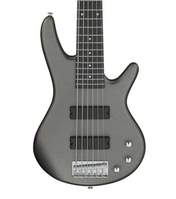 Ibanez GSR186-TUM GIO Series 6-String Bass Guitar in Tungsten Matte - Image 1
