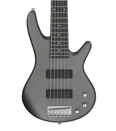 Ibanez GSR186-TUM GIO Series 6-String Bass Guitar in Tungsten Matte - Image 2