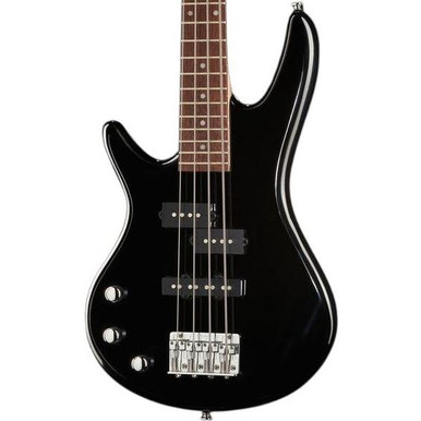 Ibanez GSRM20L-BK Mikro Left-Handed Bass Guitar in Black - Image 2