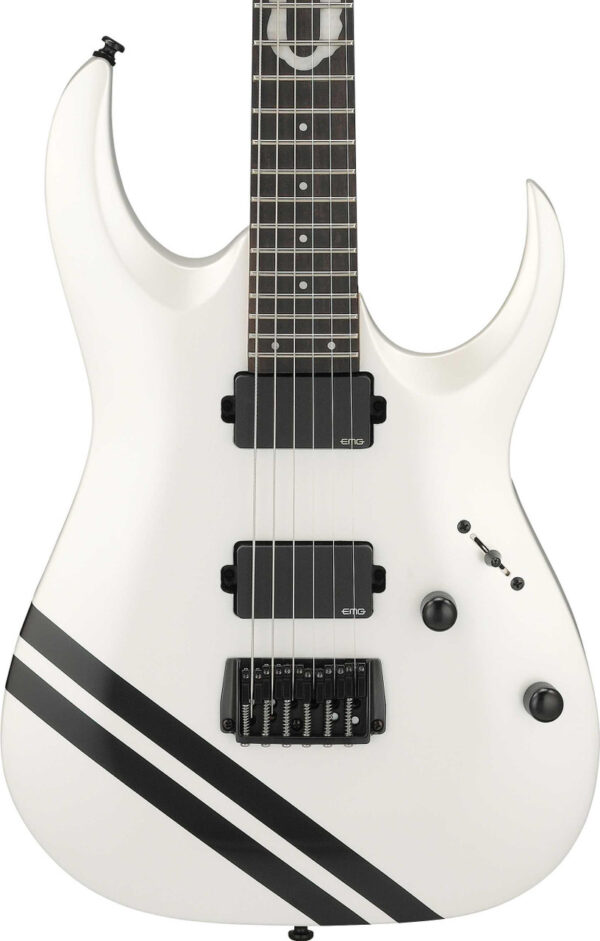 Ibanez JBBM40-PW JB Brubaker Signature Electric Guitar in White - Image 1