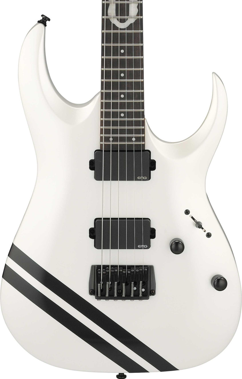 Ibanez JBBM40-PW JB Brubaker Signature Electric Guitar in White - Image 1