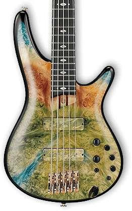 Ibanez Limited Edition JCSR2023-RCY J Custom 5-String Bass Guitar in River Canyon - Image 2