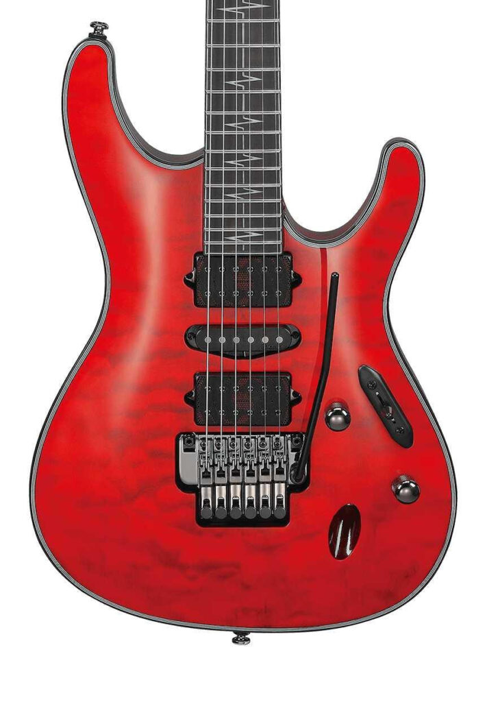 Ibanez JIVA10R-TRC Nita Strauss Signature Electric Guitar in Torch Red
