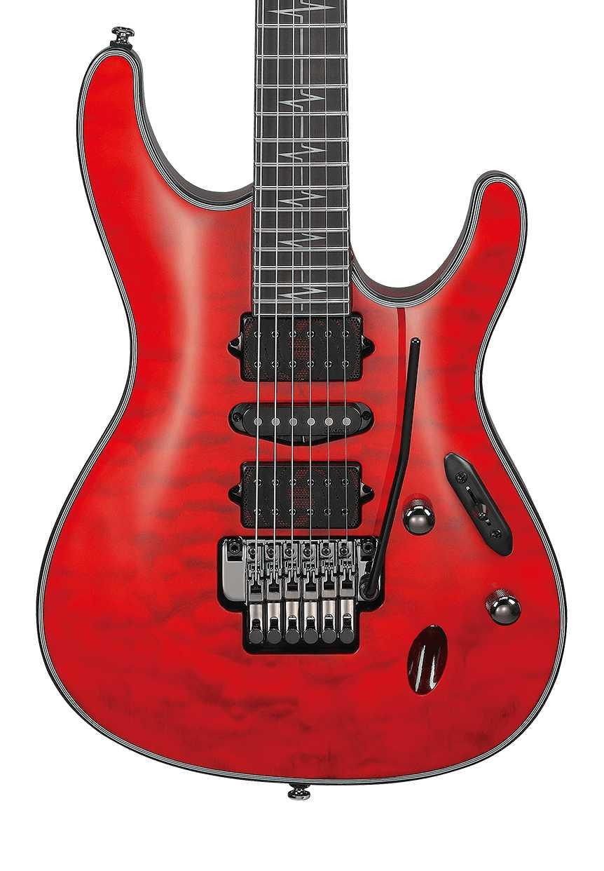 Ibanez JIVA10R-TRC Nita Strauss Signature Electric Guitar in Torch Red - Image 1