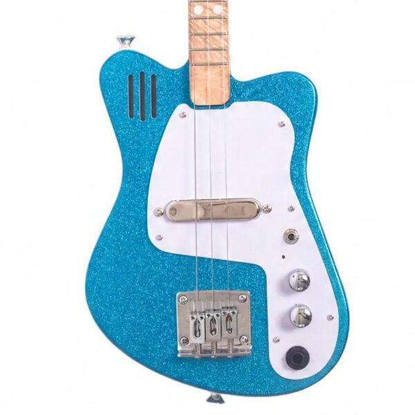 Loog Mini Electric Guitar in Sparkle Blue for Ages 3 Plus - Image 1