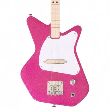 Loog Pro Electric Guitar in Sparkle Magenta for Ages 6 Plus - Image 2