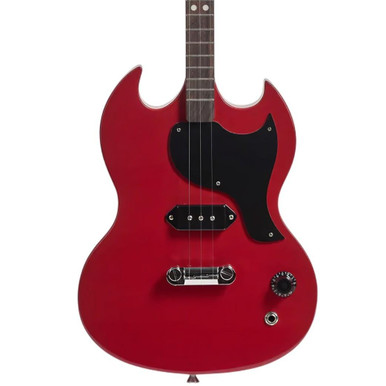 Gisbon x Loog SG Electric Guitar in Cardinal Red - Image 2
