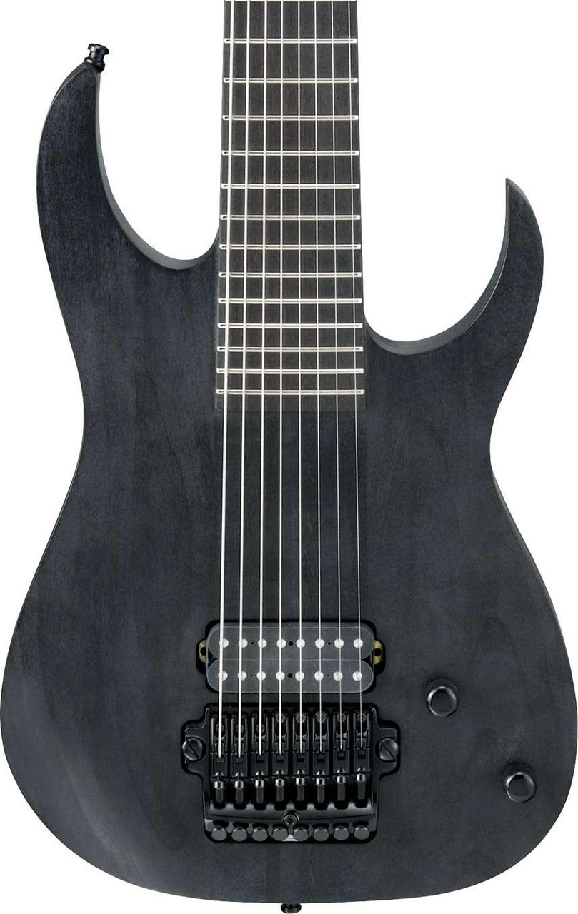Ibanez M8M in MŒrten Hagstršm Signature 8-String Electric Guitar in Black - Image 1