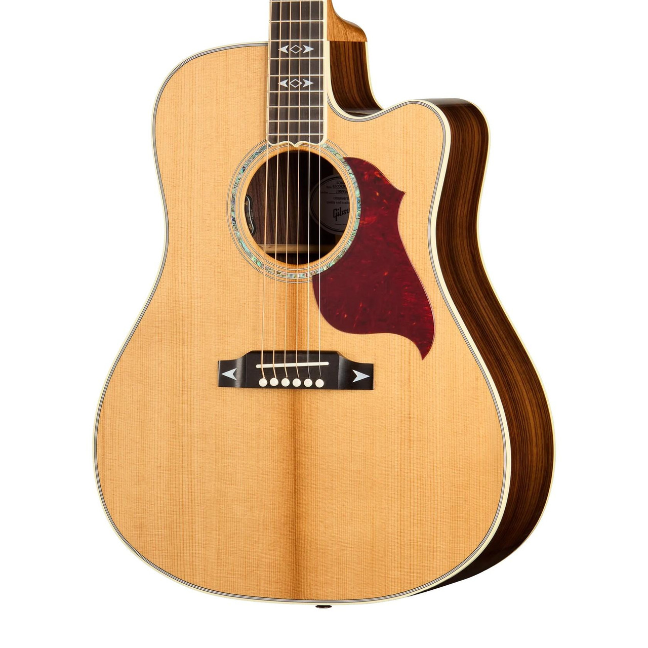 Gibson Songwriter Recording Artist EC Left-handed Electro Acoustic Guitar in Antique Natural - Image 1