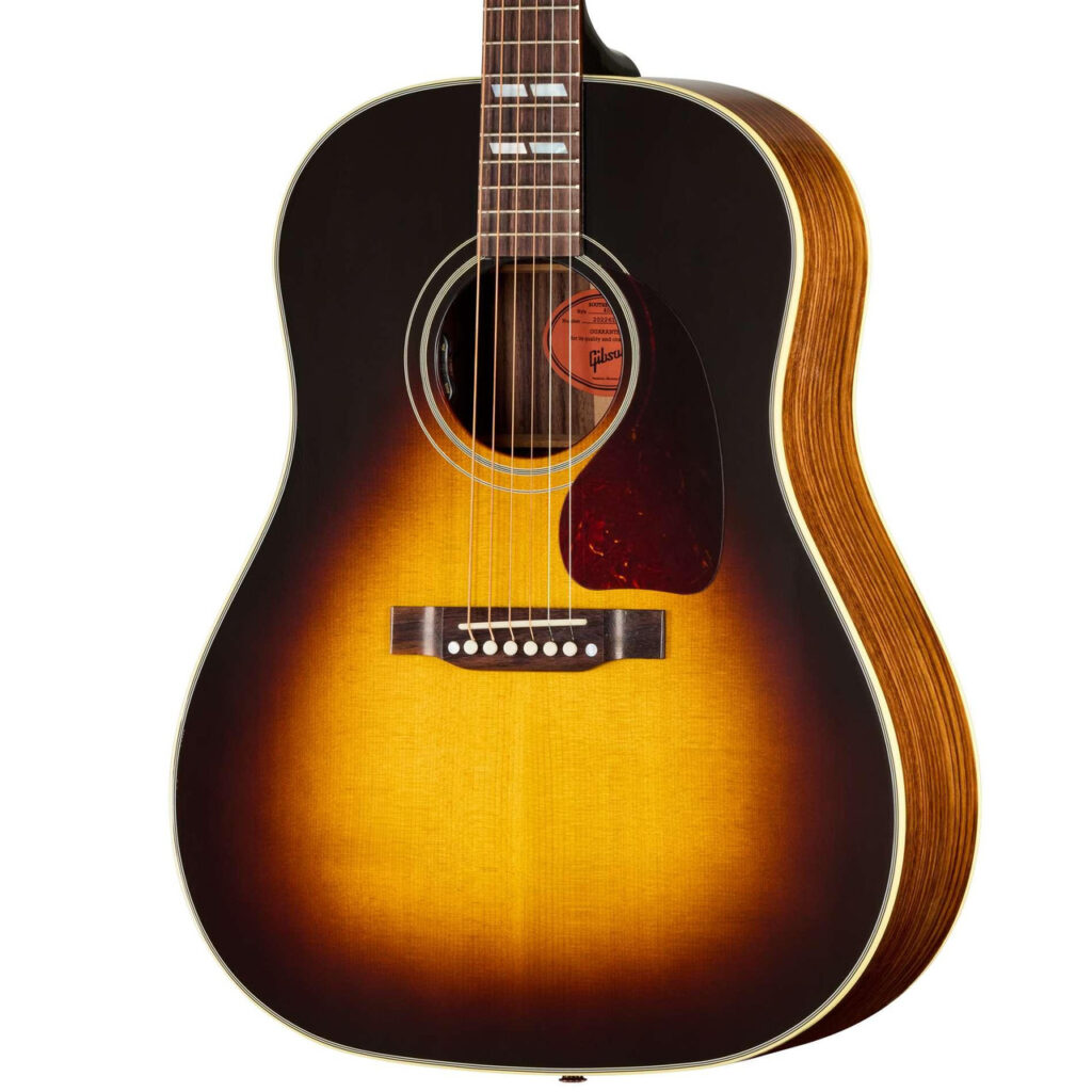 Gibson Southern Jumbo 40s Original Electro Acoustic Guitar with Baggs HiFi DNA in Vintage Sunburst