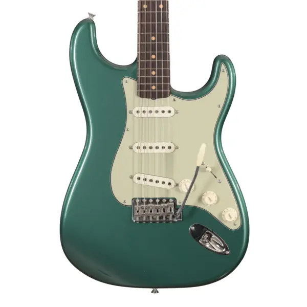 Fender Custom Shop '59 Stratocaster Electric Guitar in Sherwood Green Metallic - Image 1