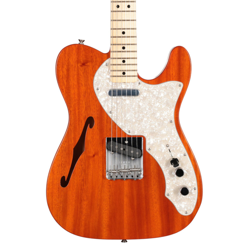 Fender Custom Shop Vintage Custom '68 Telecaster in Sunset Orange Transparent