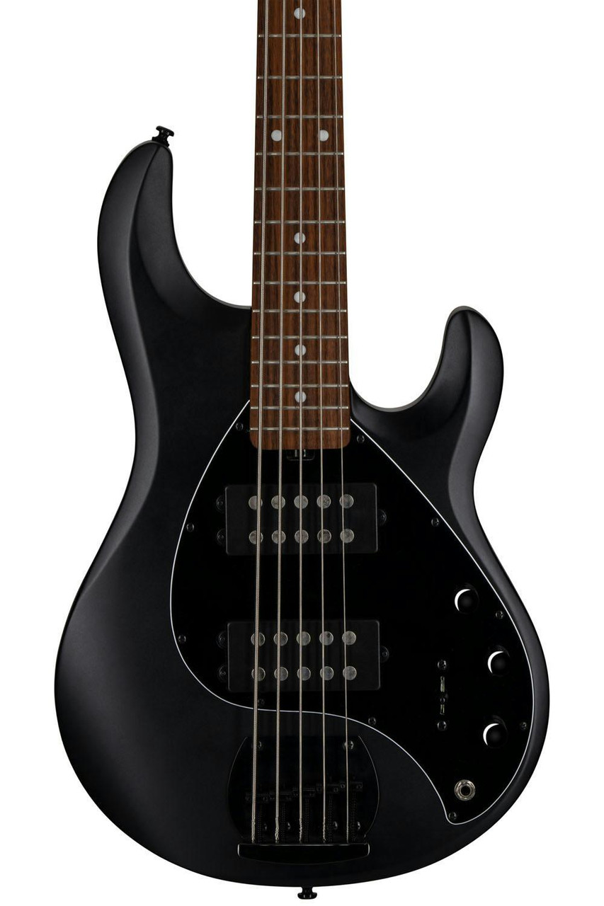 B Stock : Sterling by Music Man Sub Stingray Ray5HH 5-String Bass Guitar in Stealth Black - 004 - Image 1