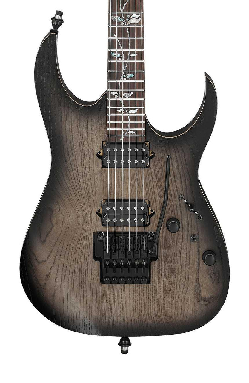 Ibanez RG8620AH-AGF J Custom Electric Guitar in Anvil Gray Burst Flat - Image 1