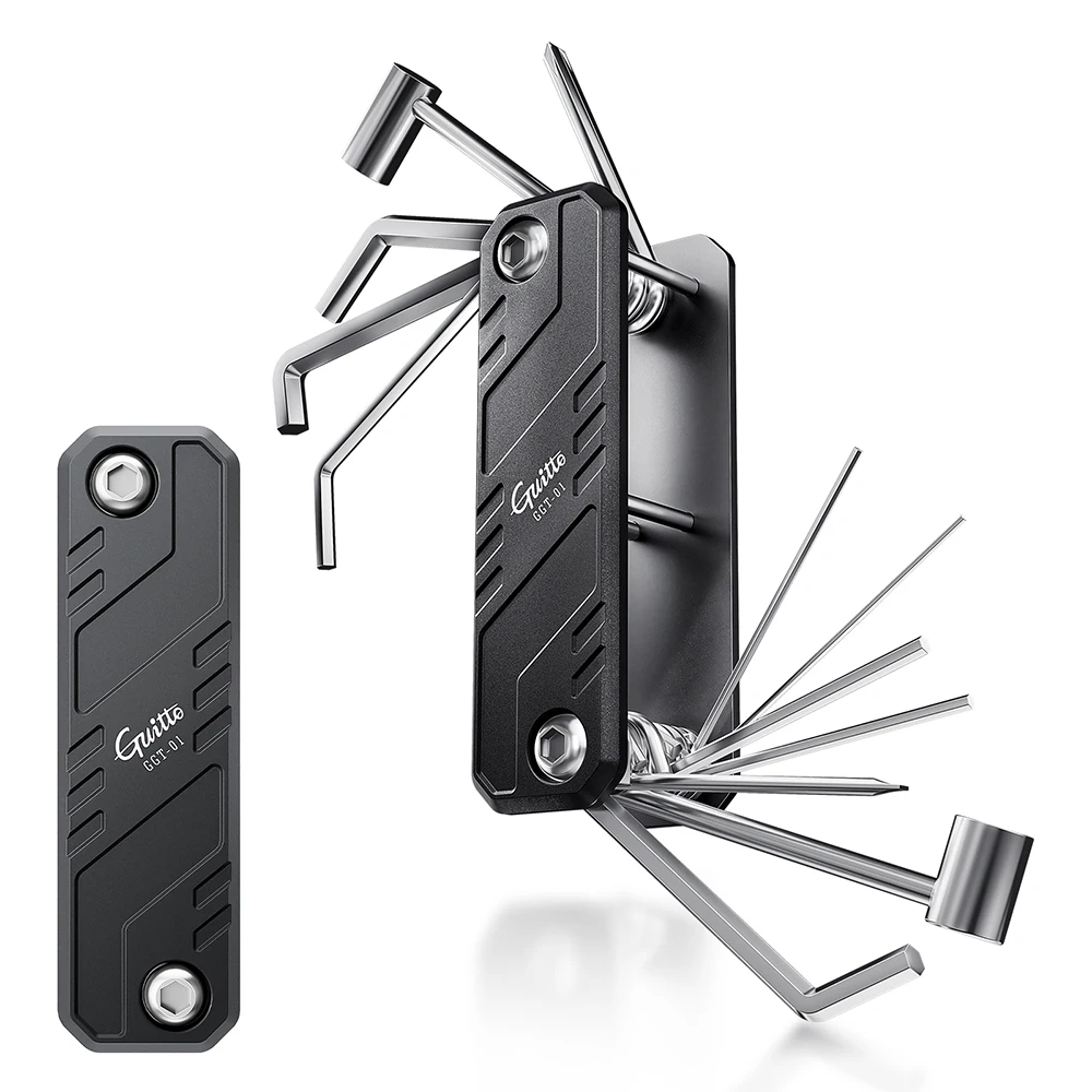 JOYO Guitto Series GGT-01 Multi-function Instrument Tools Aluminum Alloy Repair/Tunning Tools for Guitar and Bass